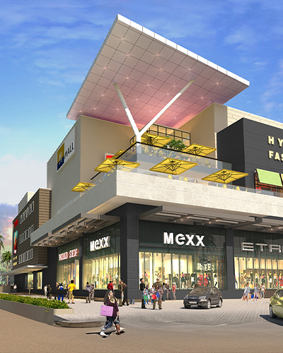HiLITE shopping mall with modern design