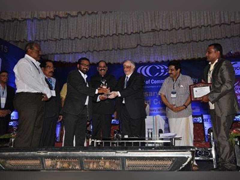 The Calicut Chamber of Commerce and Industries Award