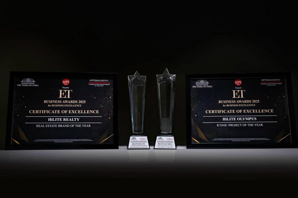 HiLITE Shines at ET Business Awards 2025 with Dual Wins for Olympus and Realty Excellence
