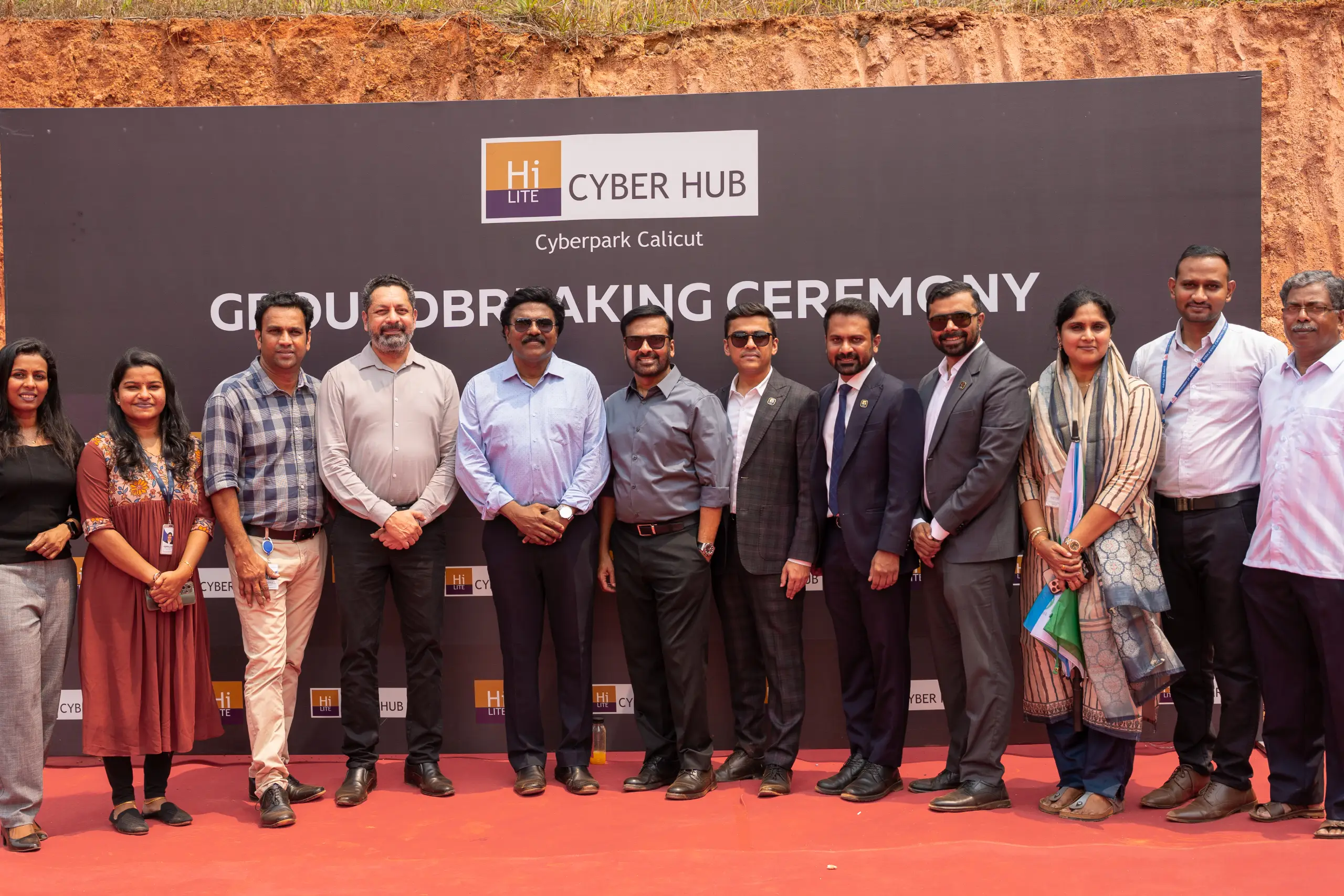 HiLITE Cyber Hub Groundbreaking Ceremony Held at Cyberpark Kozhikode